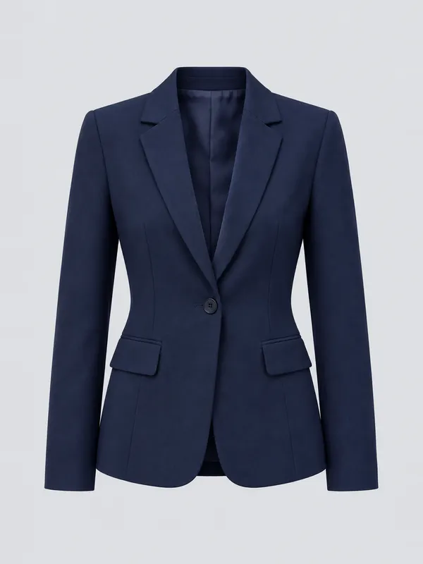 Anzugblazer Henni in Marineblau, Vorderansicht